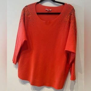 XL Vila Milano Coral Sweater